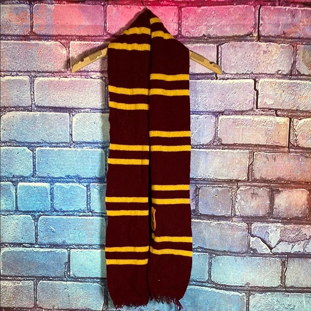 Harry Potter Gryffindor Striped Scarf
